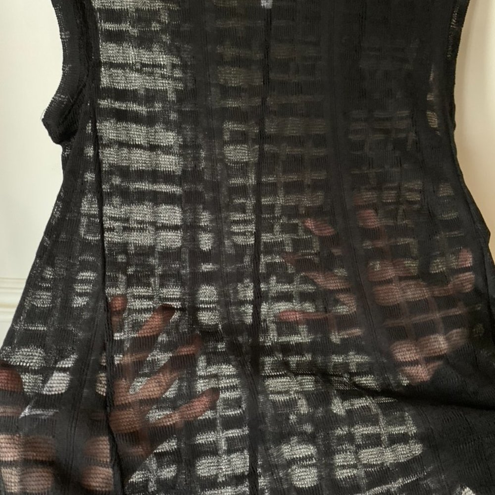 BCBGeneration Knit Sheer Top - Picture 3 of 5